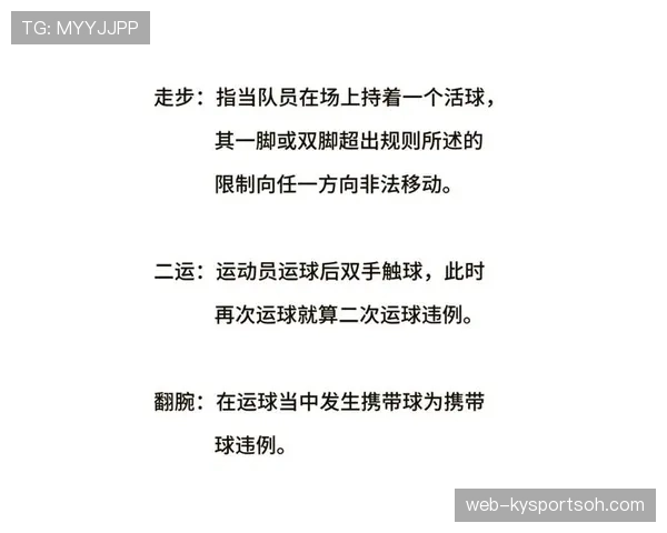 篮球规则解析走步和两次运球区别到底如何界定与判罚